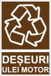  Sticker indicator Deseuri Ulei motor