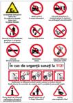  Sticker avertizare statie alimentare