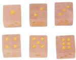  Zaruri din Cuart Roz cub 15x15 mm pentru inspiratie si cadou simbolic 1 buc