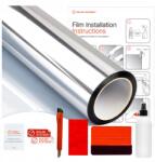 Solar Systems Velencei Napellenző Fólia 75x600cm Kültéri Ablakos (Folia Przeciwsłoneczna Zewnetrzna 75x600cm)