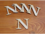  Natúr fa - Betű Carmen 5db/csomag 5cm - kosarbolt - 891 Ft