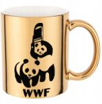  Bögre Arany Ajándék Vicces Panda Wwf Kiváló Minőségű Nyomtatás Vulgáris Wz