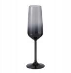 Boltze Pezsgős Pohár 195 ML Színezett Üveg, Gradient Sötétszürke 22, 5 CM (2050477-BTE)