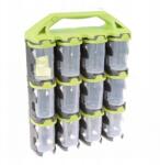 Questsystem Organizer Q2x24 Olívazöld Questsystem Tartályok (Q2x24)