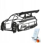 LaserGroot Fa kép 3D Porsche 911 line Fali dekoráció Ajándék XL (LaserGroot)