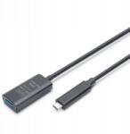 ASSMANN Aktív hosszabbító kábel Digitus DA-73113, Usb 3.2 Gen2, 10Gbps, Usb-c (DA-73113)