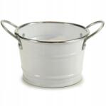 Ibergarden Virágtartó, Cink, Fehér, Ø 11, 5 CM, Ibergarden (49089-AR)