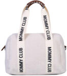 Childhome Geanta de bebe Childhome Mommy Club Signature Teddy Offwhite (CH-CWMCSTW)