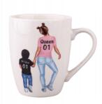 Altom Design Porcelán teásbögre Queen Fiú 300 ml K1 (01010032324)