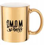  Arany Bögre Szuper Ajándék Wife Mom Boss Hardcore Minden Tini Wz