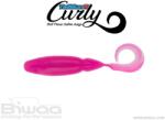 Biwaa Shad Biwaa TailGunr Curly Pink Ice 9cm, 7buc/plic (B002089)