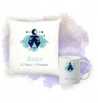 agmART Kos Csillagjegy mintás párna és bögre szett