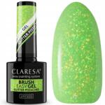 Claresa Brush Easy Gel Glitter Pistachio 5g Pisztáciás Csillámos gél