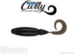 Biwaa Shad Biwaa TailGunr Curly UV Black 9cm, 7buc/plic (B002084)