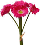 Valex Decor Real touch gerbera köteg, 6 szál, 27 cm magas - Ciklámen (LD034-04)