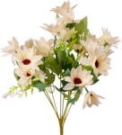 Valex Decor Selyemvirág csokor, 37cm magas - Ekrü (LD052-04)