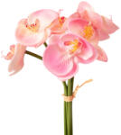 Valex Decor Real touch orchidea köteg, 6 szál, 33 cm magas - Rózsaszín (LD037-01)