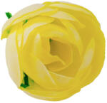 Valex Decor Boglárka selyemvirág fej, 3cm - Citromsárga (LD060-05)