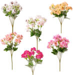 Valex Decor Selyemvirág csokor, 33cm magas - 60db-os mix (LD049)