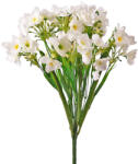 Valex Decor Nárcisz selyemvirág csokor, 47cm magas - Fehér (LD044-01)