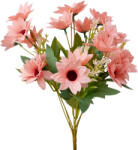 Valex Decor Selyemvirág csokor, 37cm magas - Rózsaszín (LD052-03)