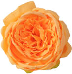 Valex Decor Angol rózsa selyemvirág fej, 10.5cm - Narancssárga (LD057-04)