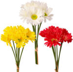 Valex Decor Real touch gerbera köteg, 6 szál, 39 cm magas - 40db-os mix (LD035)