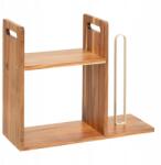 5five Simply Smart Fa Polc Konyhapultra, Papírtörlő Tartóval, Barna (190138-JJA)