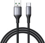 JOYROOM Cablu pentru incarcare si transfer de date Joyroom S-A28 Flash Series, USB-A/USB-C, 3A, 480 Mb/s, 1m, Negru (6956116798277)
