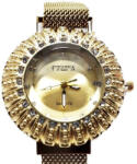 Geneva Ceas dama bratara magnetica, Crystal Time, auriu + cutie eleganta cadou Ceas