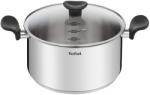 Tefal Oala Tefal Dutch Oven 24 cm 53 L Otel Inoxidabil Compatibila Inductie Capac Sticla (E3084604)
