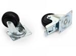 TRITON Set 4 roti Triton 2 roti cu frana, incarcare maxima 800kg (RAX-MS-X81-X1) - freshit
