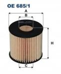 Filtron Olajszűrőbetét Filtron Oe 685/1