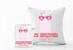 agmART Párna És Bögre Szett Személyre Szabott Ajándék Valentin Napra