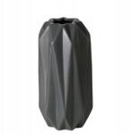  Kerámia Váza Szürke Matt Geometrikus Kerámia Váza Gravo 10, 5X20, 5 (2051148)