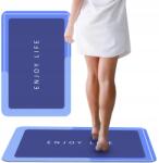 Interlook Fürdőszoba Szőnyeg Gyorsan Száradó Nedvszívó Csúszásgátló Szőnyeg A Fürdőszobába (GZN-640-BLUE)