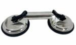 CRIANO Ventuza dubla pt. gresie, sticla, faianta profesionala cu corp din Aluminiu - Ø125mm, 90kg - CNO-ALUV2 (CNO-ALUV2)