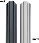 BILKA Sipca metalica pentru gard BILKA Gri Antracit Ral 7016 Mat 92.9 mm 0.40 mm 100cm (23583)
