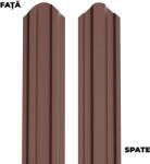 BILKA Sipca metalica pentru gard BILKA Maro Ciocolatiu Dublu Ral 8017 Mat 92.9 mm 0.40 mm 100cm (23685)