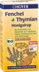 Hoyer Sirop de miere cu fenicul si cimbru eco 250g Hoyer (MCT-BIO-NAT4002029030804)