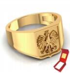 Angel gold Hazafias Arany Szignó Sassal 585 Lengyel Címer