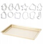 La Cuisine Mézeskalács Lyukasztó 13 Db Rozsdamentes Acél Tepsi 41X28X3CM (170492820-KIB)