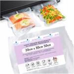 Moletki Vákuumzsákok Vákuumcsomagoló fólia 20x30 50 db (FOLIA MOLETOWANA DO ZGRZEWAREK)