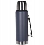 Excellent Houseware Rozsdamentes Acél Antracit Túra Termosz Bögrével 6 H 1000 ML (170700550-antracite)