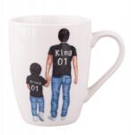 Altom Design Porcelán teásbögre King Fiú 300 ml K1 (01010032326)