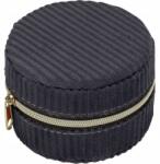 Home Styling Collection Ékszerdoboz Kis Kazetta kordbársony Ø 8 cm (HZ1965330-darkgrey)