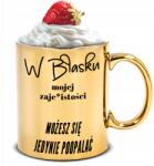 Style Couture Arany Bögre Ajándék Kolléganőmnek, Aki Ragyog A Lakásomon (możesz opalać się w blasku mojej zajebistości)