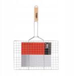  Króm Rostély Fa Nyéllel 40X26X57CM (7020548)