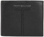 Tommy Hilfiger Portofel Barbati, Tommy Hilfiger, Negru, Central Cc Flap And Coin, Piele Naturala (AM0AM10612)