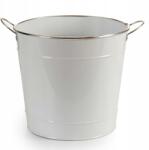 Ibergarden Vödörfedő, Ón, Fehér, Ø 28 CM, Ajándék Dekoráció (49101-AR)